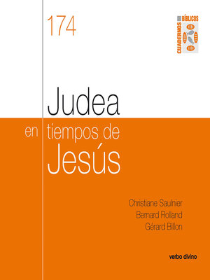 cover image of Judea en tiempos de Jesús